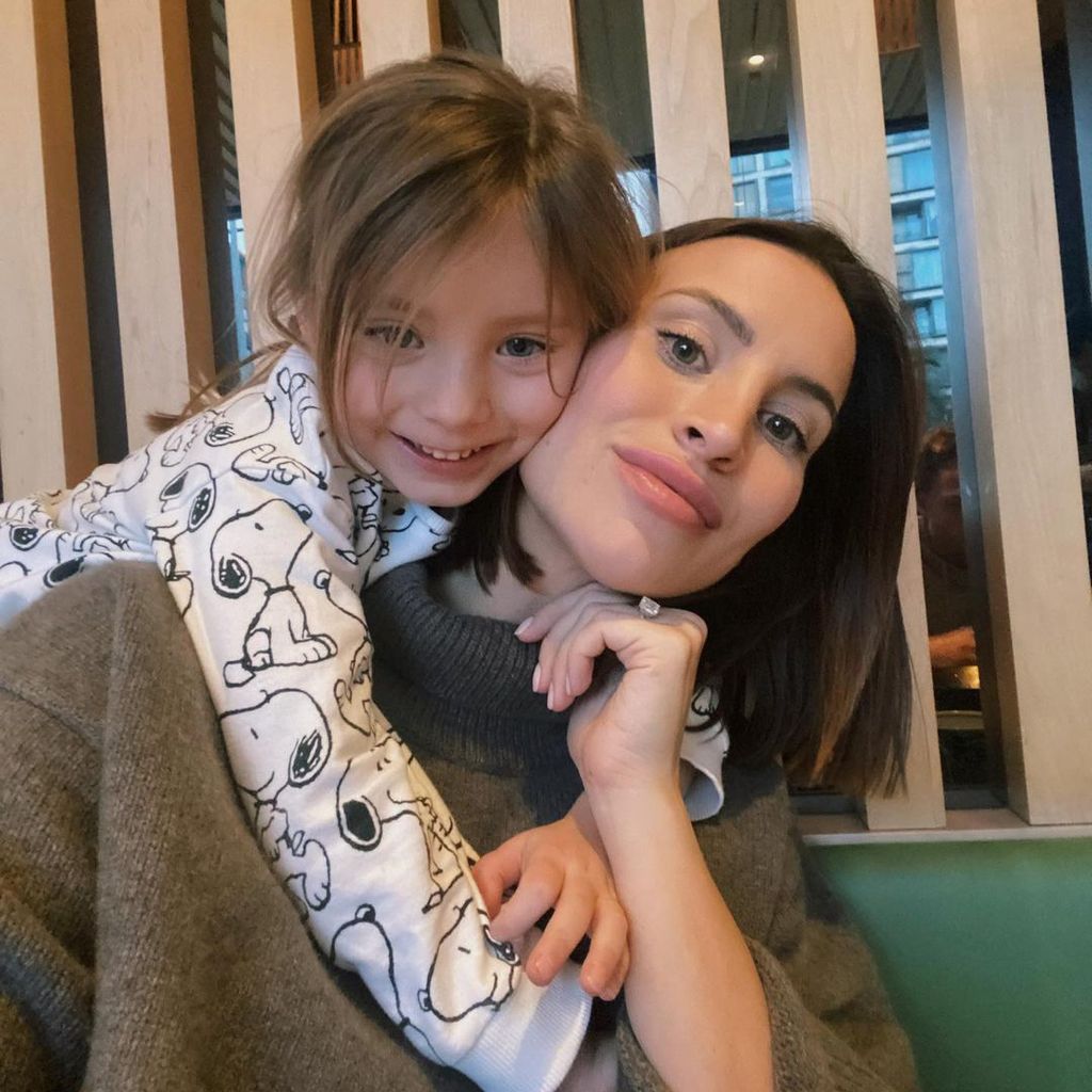 Ferne McCann und ihre Tochter Sunday im Januar 2023