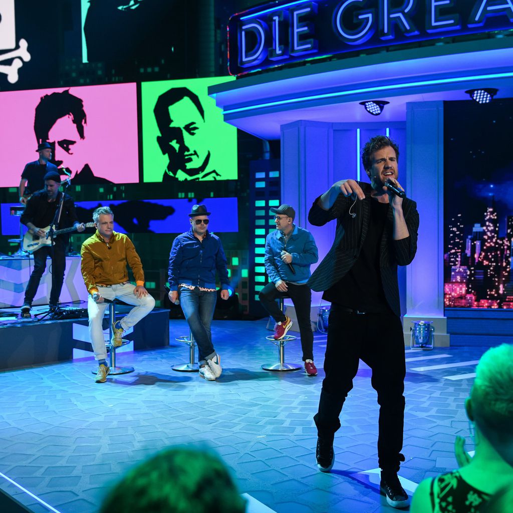Fettes Brot und Luke Mockridge bei "Luke! Die Greatnightshow"