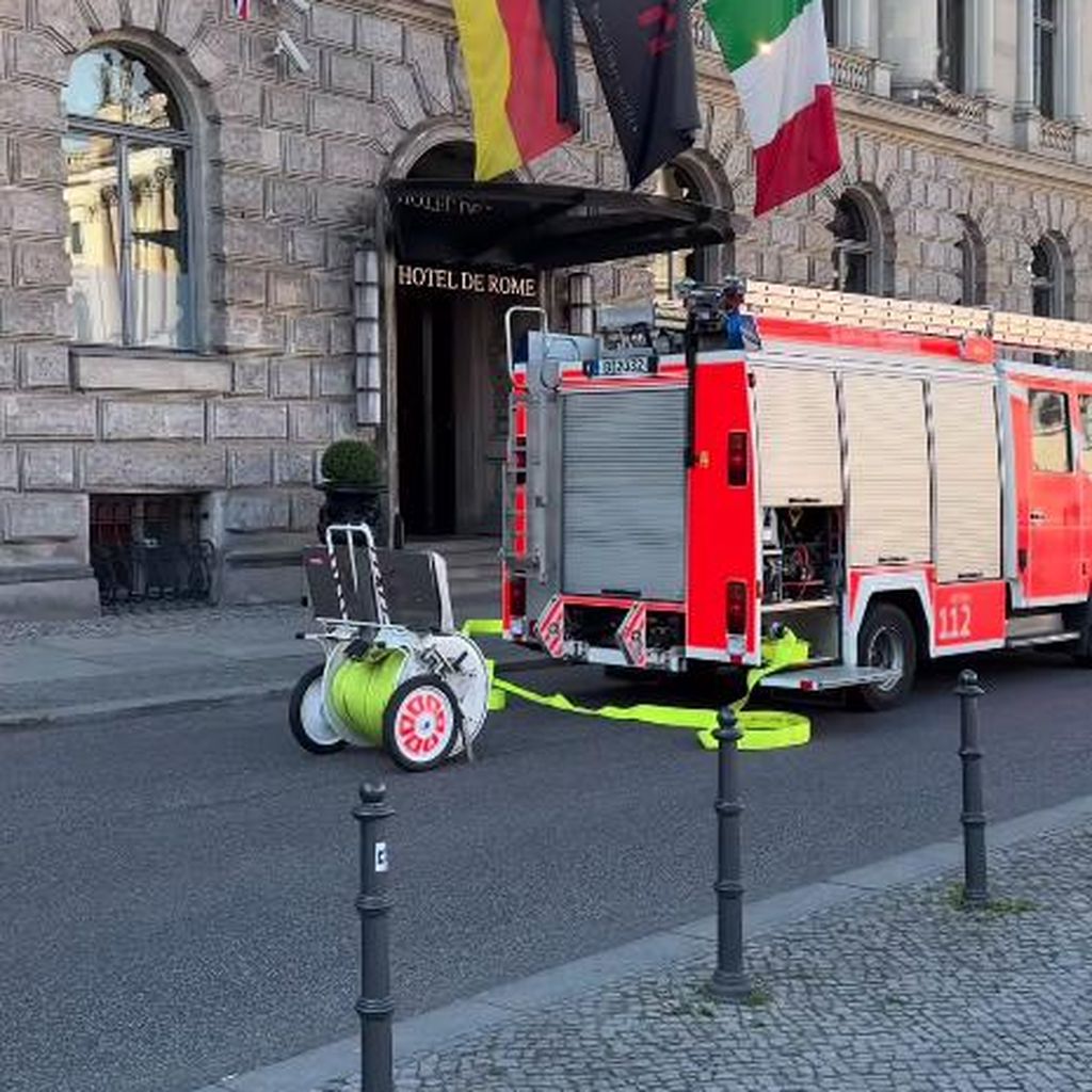 Feuerwehreinsatz im Hotel de Rome, Robert Geiss auf Instagram, Mai 2024