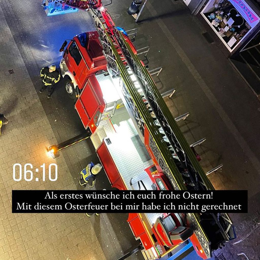 Feuerwehreinsatz bei David Friedrich