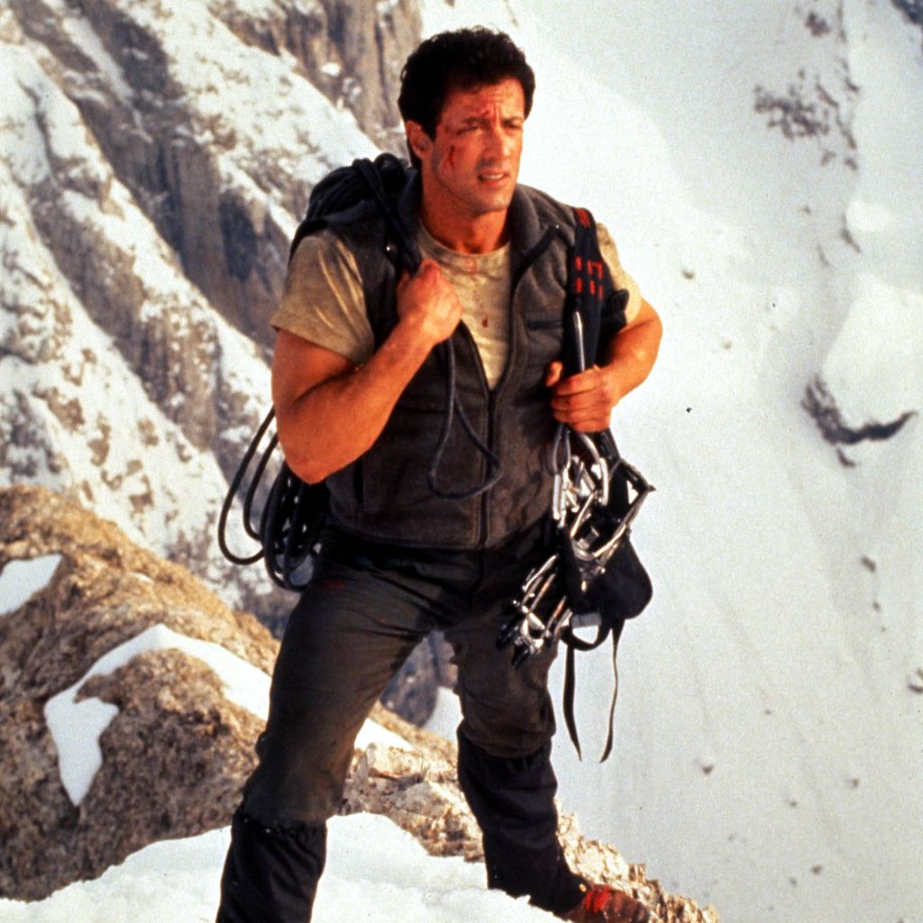 Sylvester Stallone im Film "Cliffhanger", 1993