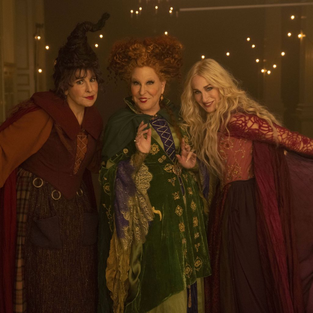 Kathy Najimy, Bette Midler und Sarah Jessica Parker in "Hocus Pocus 2", 2022