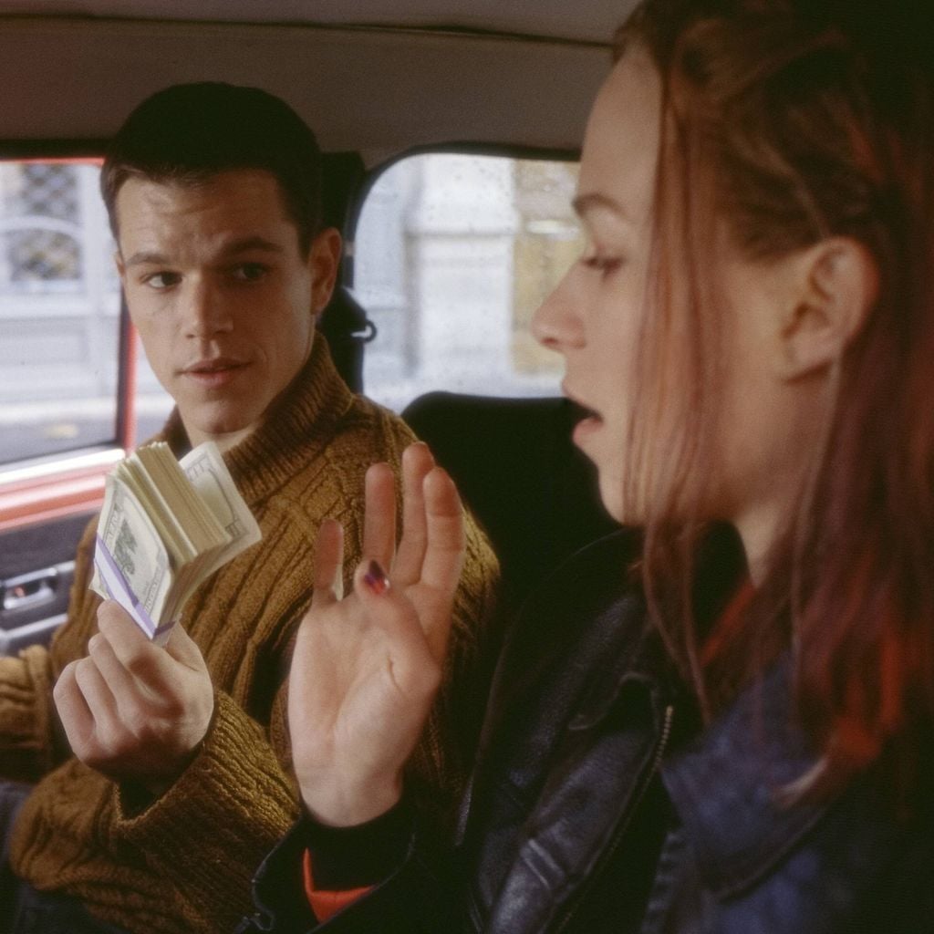 Matt Damon und Franka Potente in einer Szene aus "The Bourne Identity", 2002