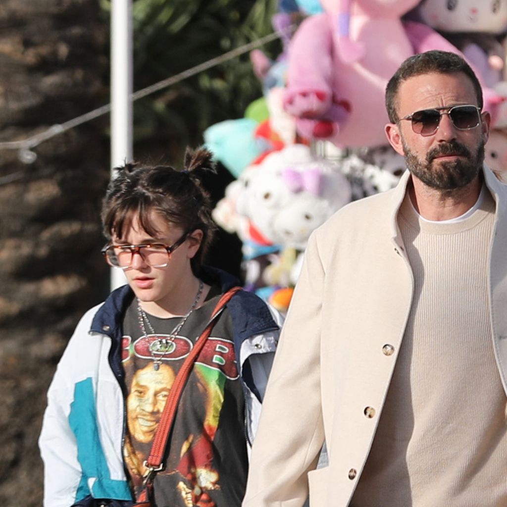 Fin Affleck und Ben Affleck, Februar 2025