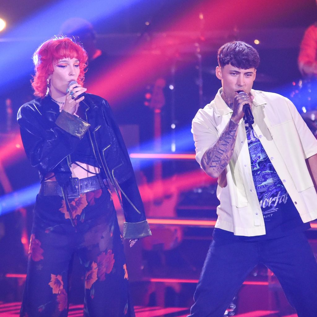 Finja Bernau und Lorenz Haase bei "The Voice of Germany" 2023