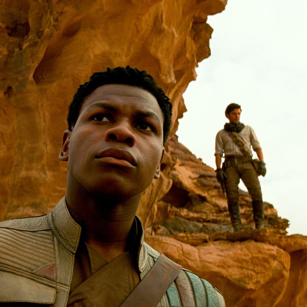 Finn (John Boyega) und Poe Dameron (Oscar Isaac) in "Star Wars: Der Aufstieg Skywalkers"