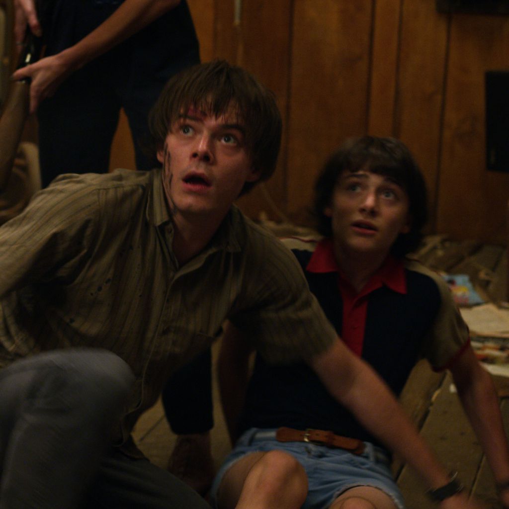 Finn Wolfhard, Charlie Heaton und Noah Schnapp in der dritten "Stranger Things"-Staffel