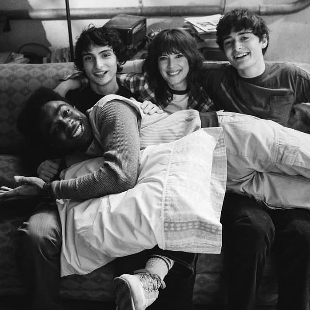 Finn Wolfhard mit "Stranger Things"-Cast