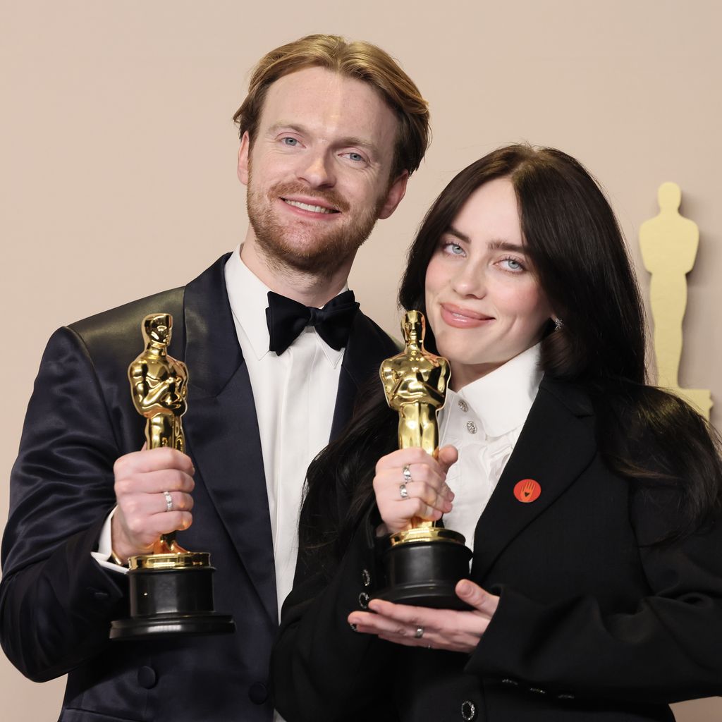 Finneas O'Connell und Billie Eilish bei der Oscar-Verleihung 2024