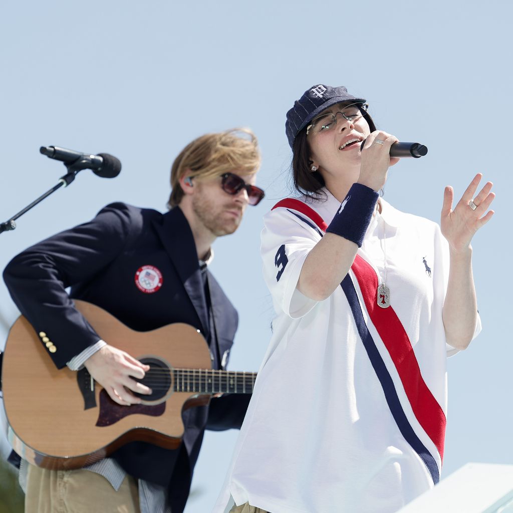 Finneas O'Connell und Billie Eilish im August 2024