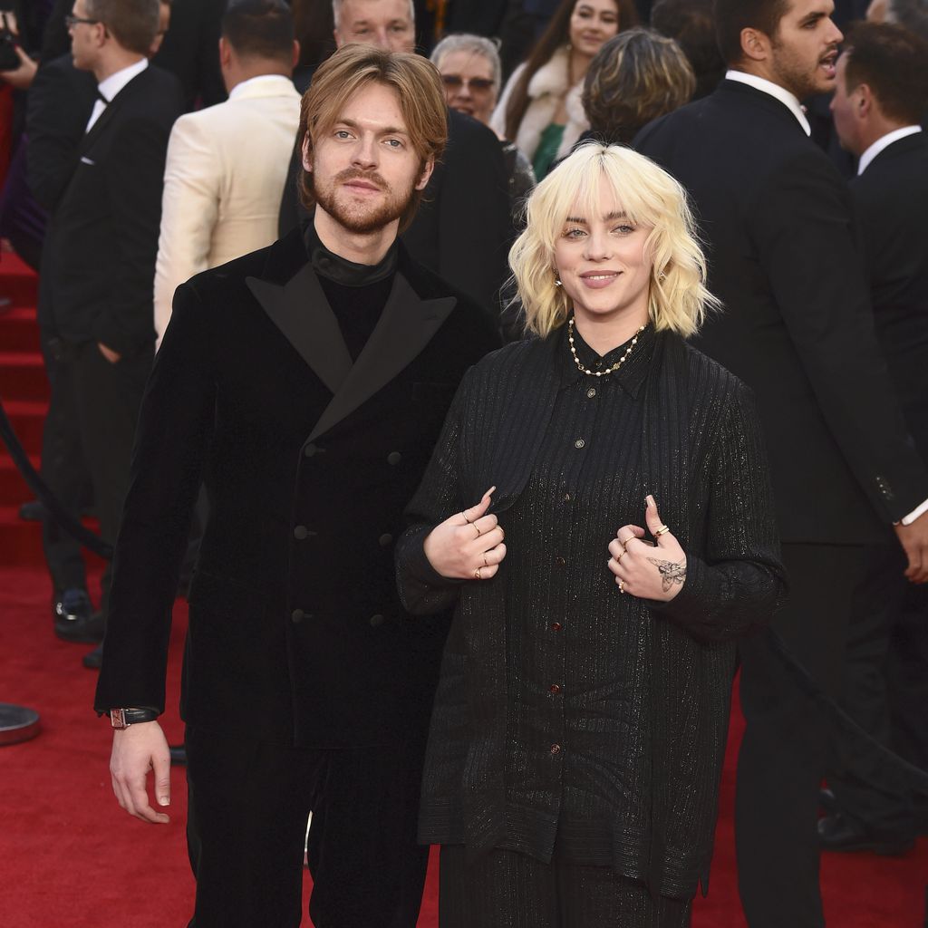 Finneas und Billie Eilish bei der Premiere von "Keine Zeit zu sterben" in London