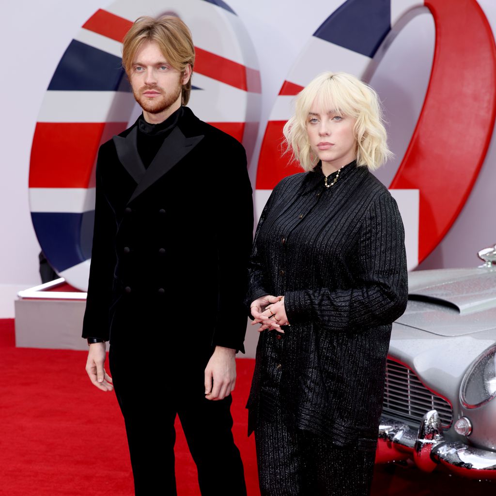 Finneas und Billie Eilish bei der "James Bond 007: Keine Zeit zu sterben"-Premiere, September 2021