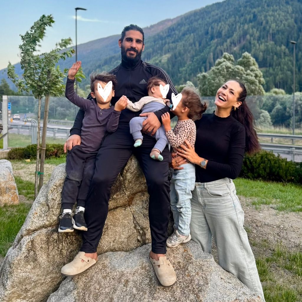 Fiona Erdmann und ihre Familie, Juni 2025