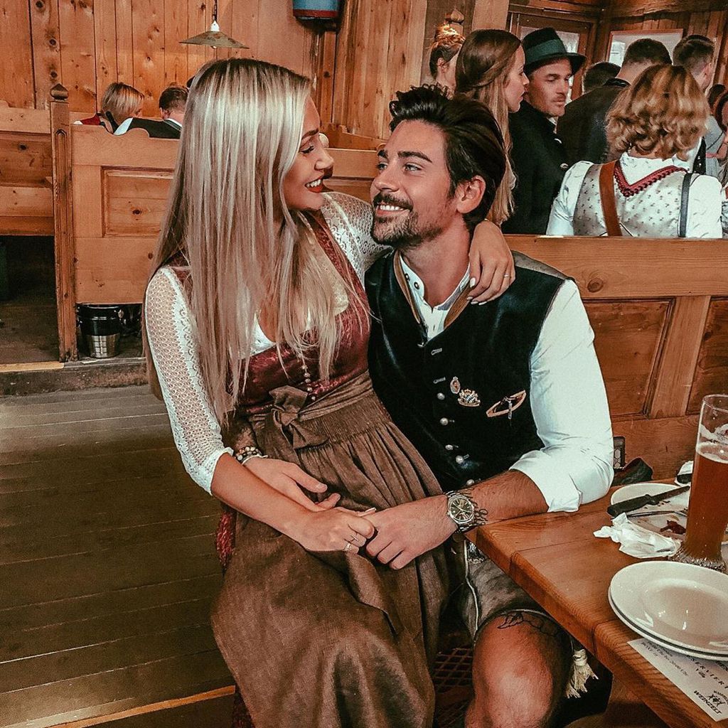 Fiona Villavecchia und Patrick Cuninka auf dem Oktoberfest 2019
