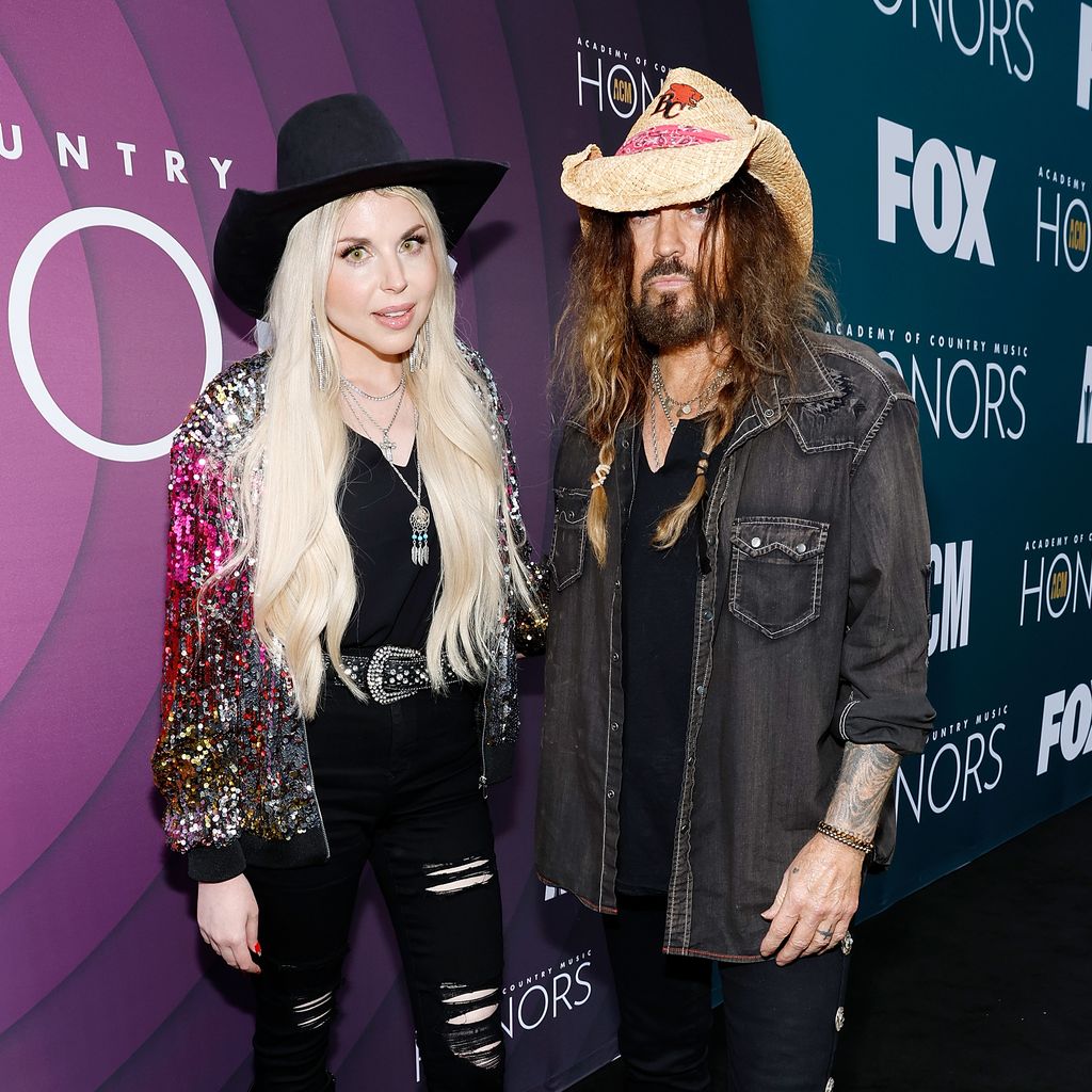 Firerose und Billy Ray Cyrus im August 2023 in Nashville