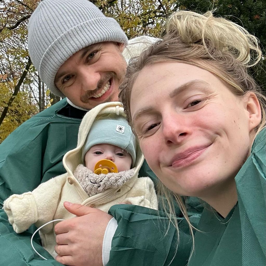 FitnessOskar und HealthyMandy mit ihrem Sohn Rio