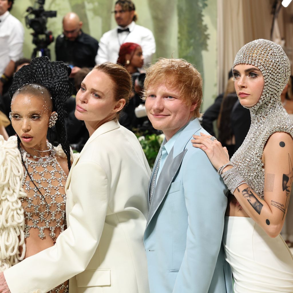 FKA Twigs, Stella McCartney, Ed Sheeran und Cara Delevingne, Met Gala 2024
