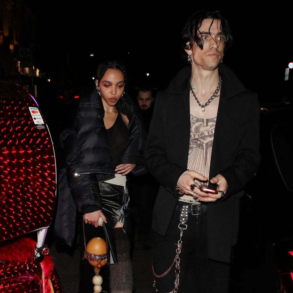 FKA Twigs und ihr Freund Jordan Hemingway im Februar 2023