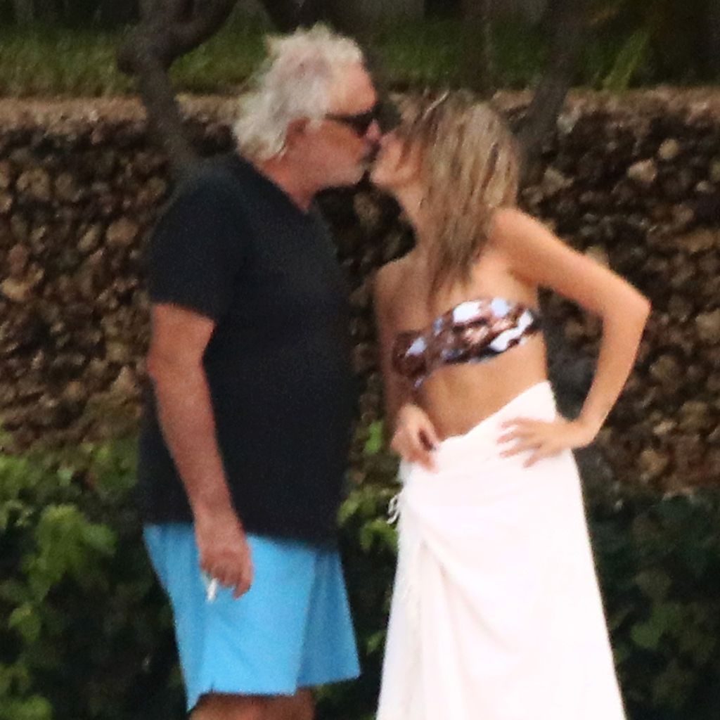 Flavio Briatore und Benedetta Bosi im Oktober 2019