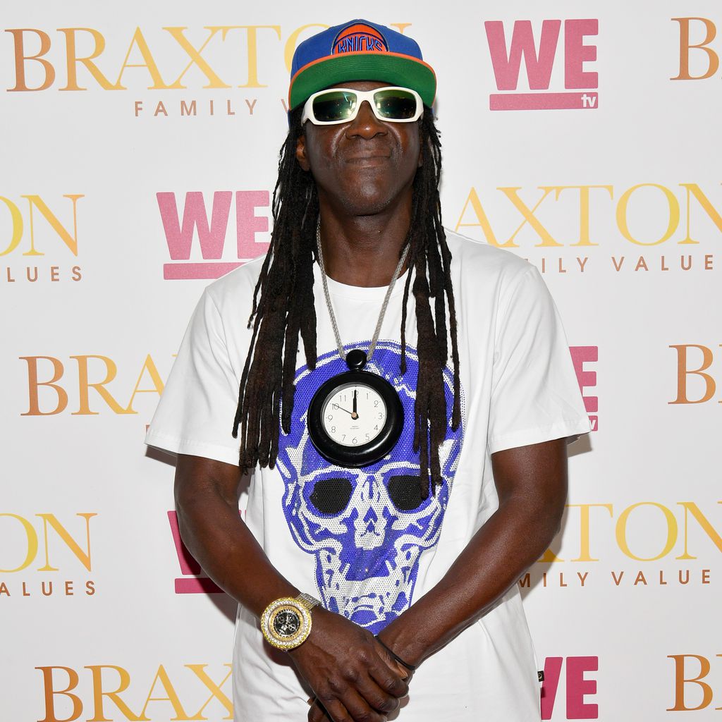 Flavor Flav bei einer Party für "Braxton Family Values"