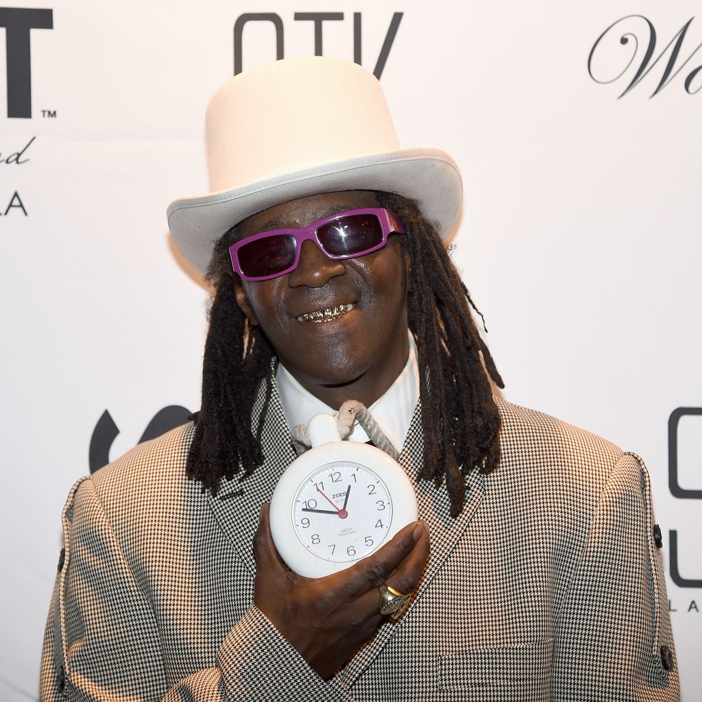 Flavor Flav bei der Premiere eines Musikvideos