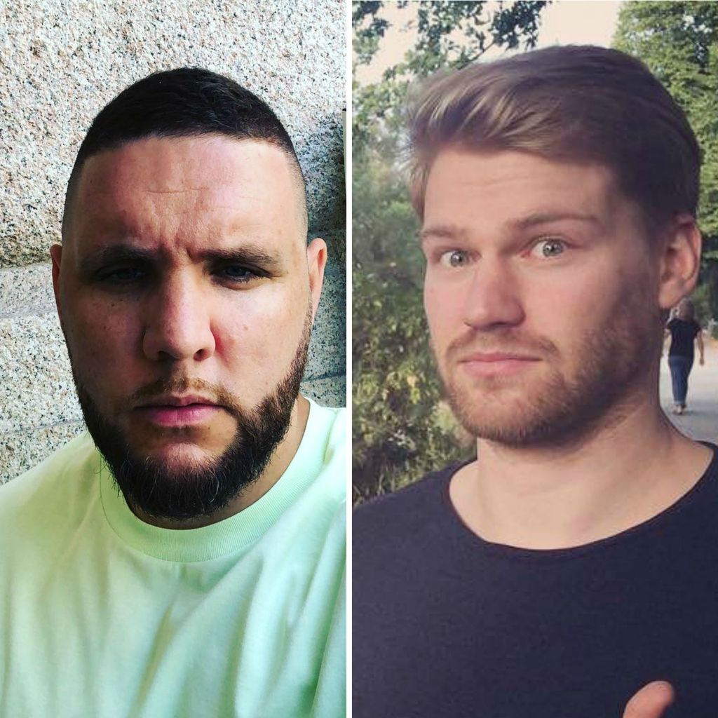 Fler und Shahak Shapira, November 2019