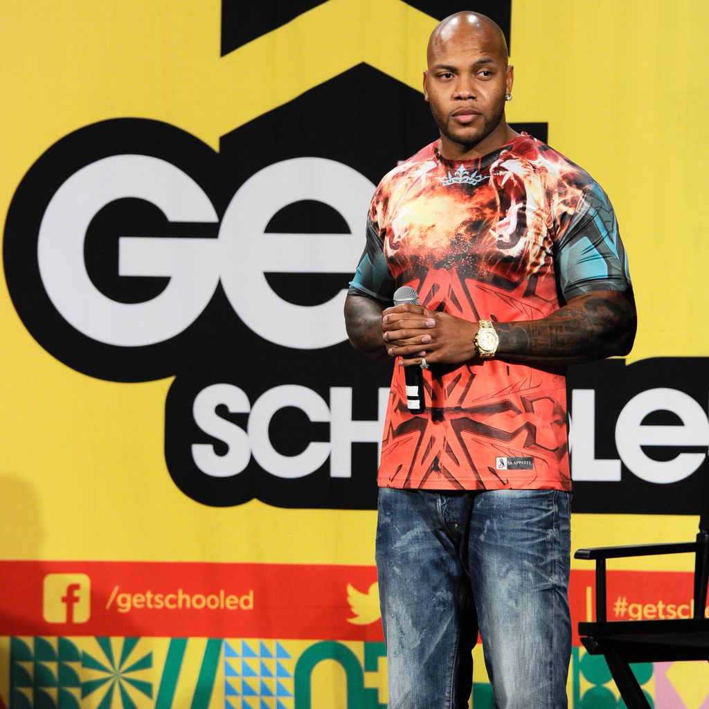 Flo Rida in einer Schule in Miami