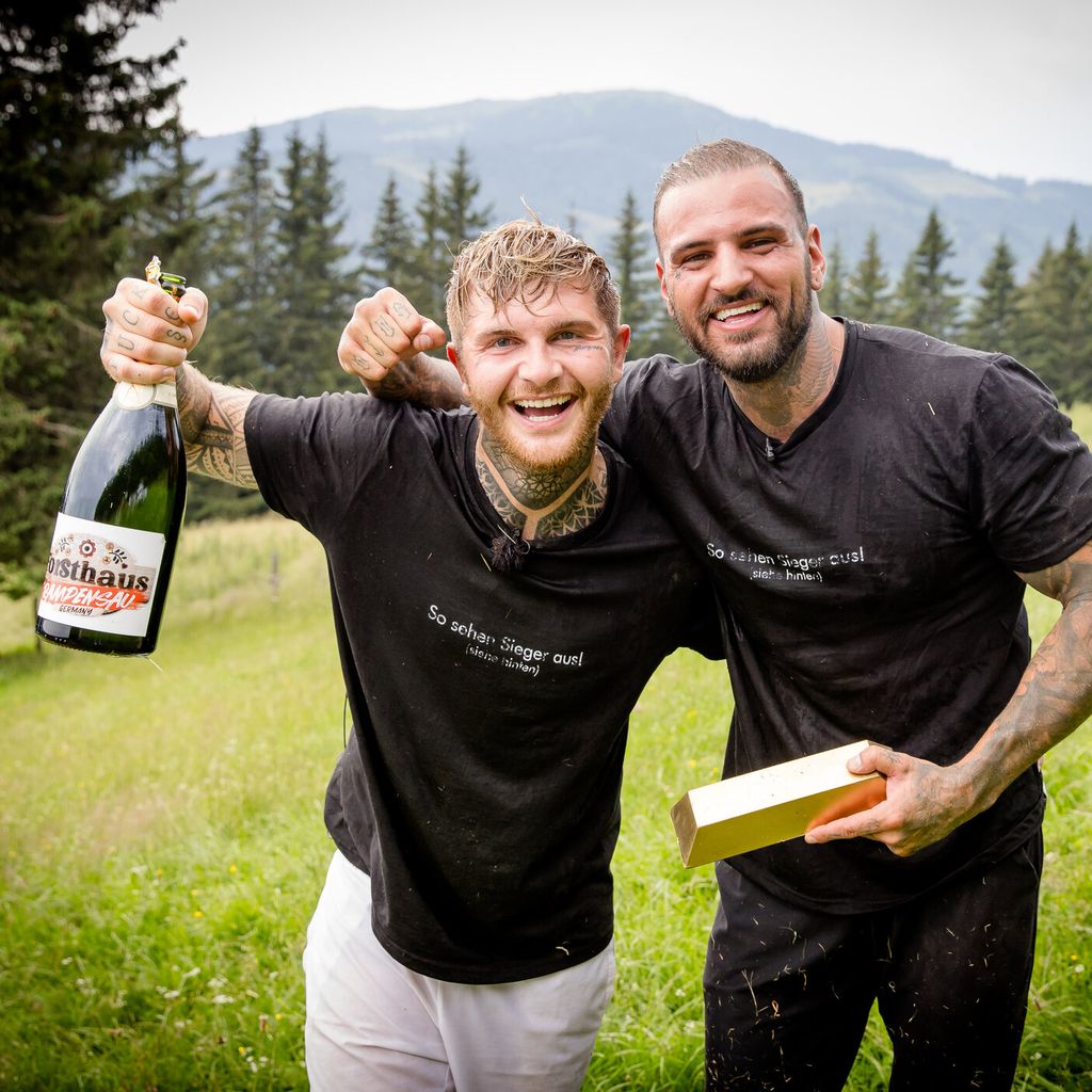 Flocke und Diogo, "Forsthaus Rampensau Germany"-Sieger 2023