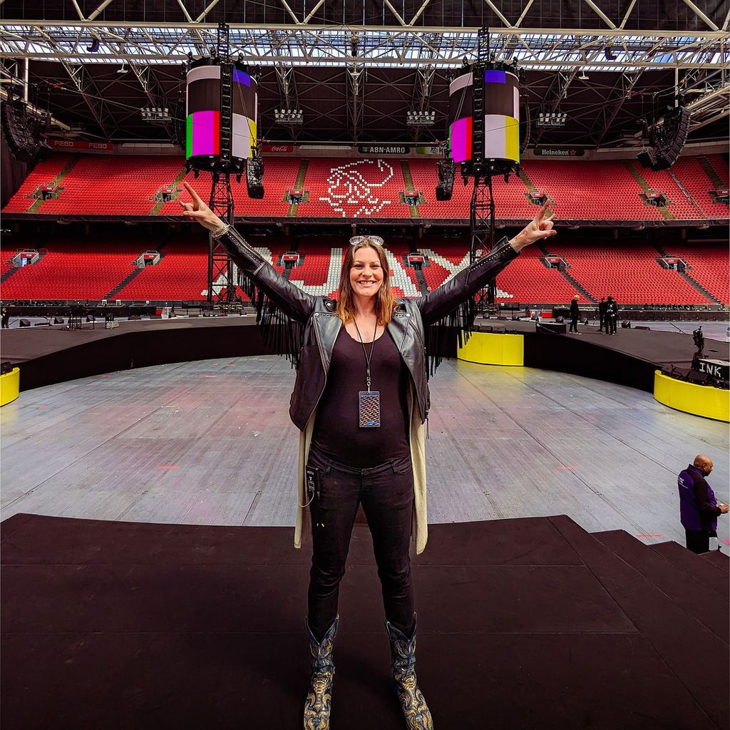 Floor Jansen im April 2023 in Amsterdam