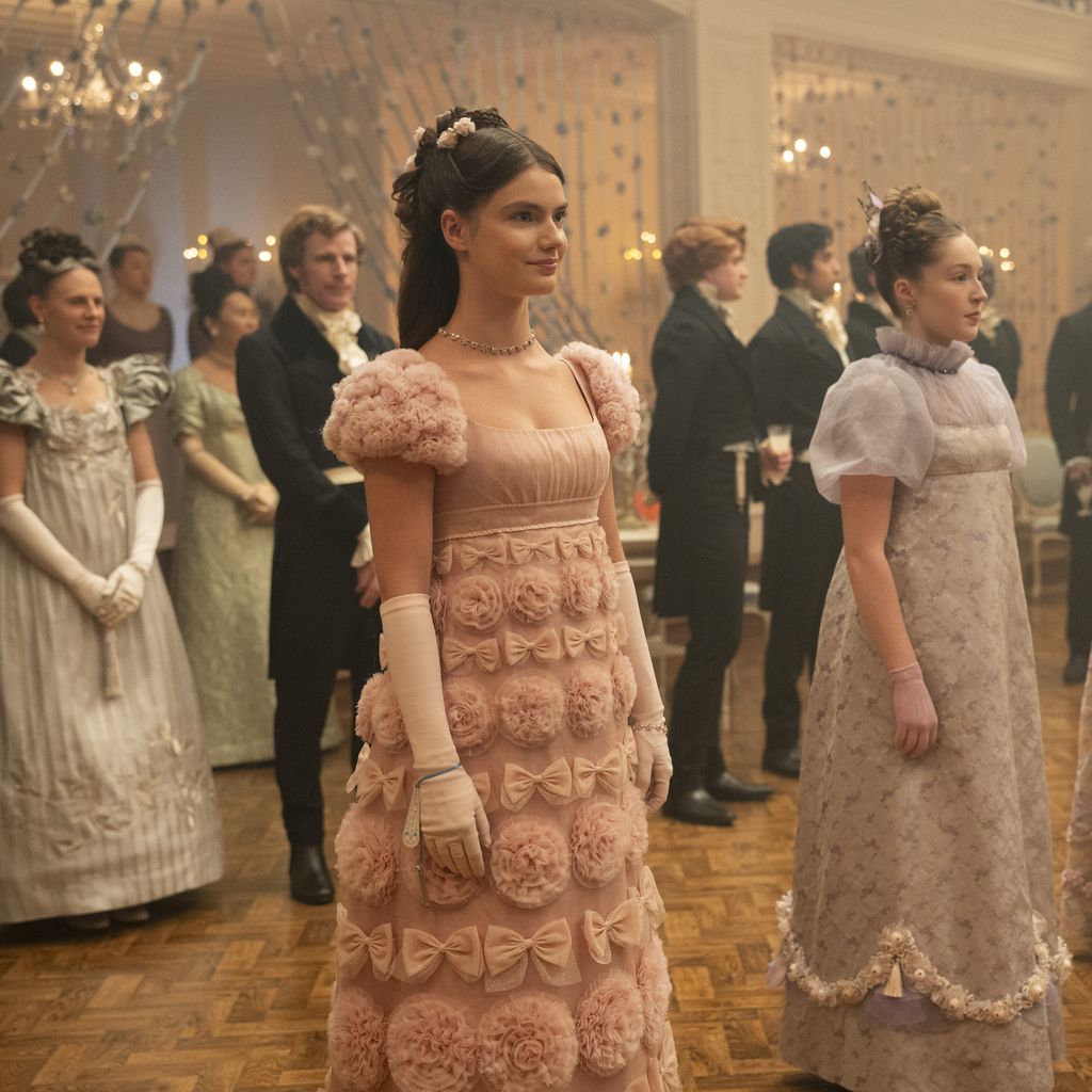 Florence Hunt als Hyacinth Bridgerton in der vierten "Bridgerton"-Staffel