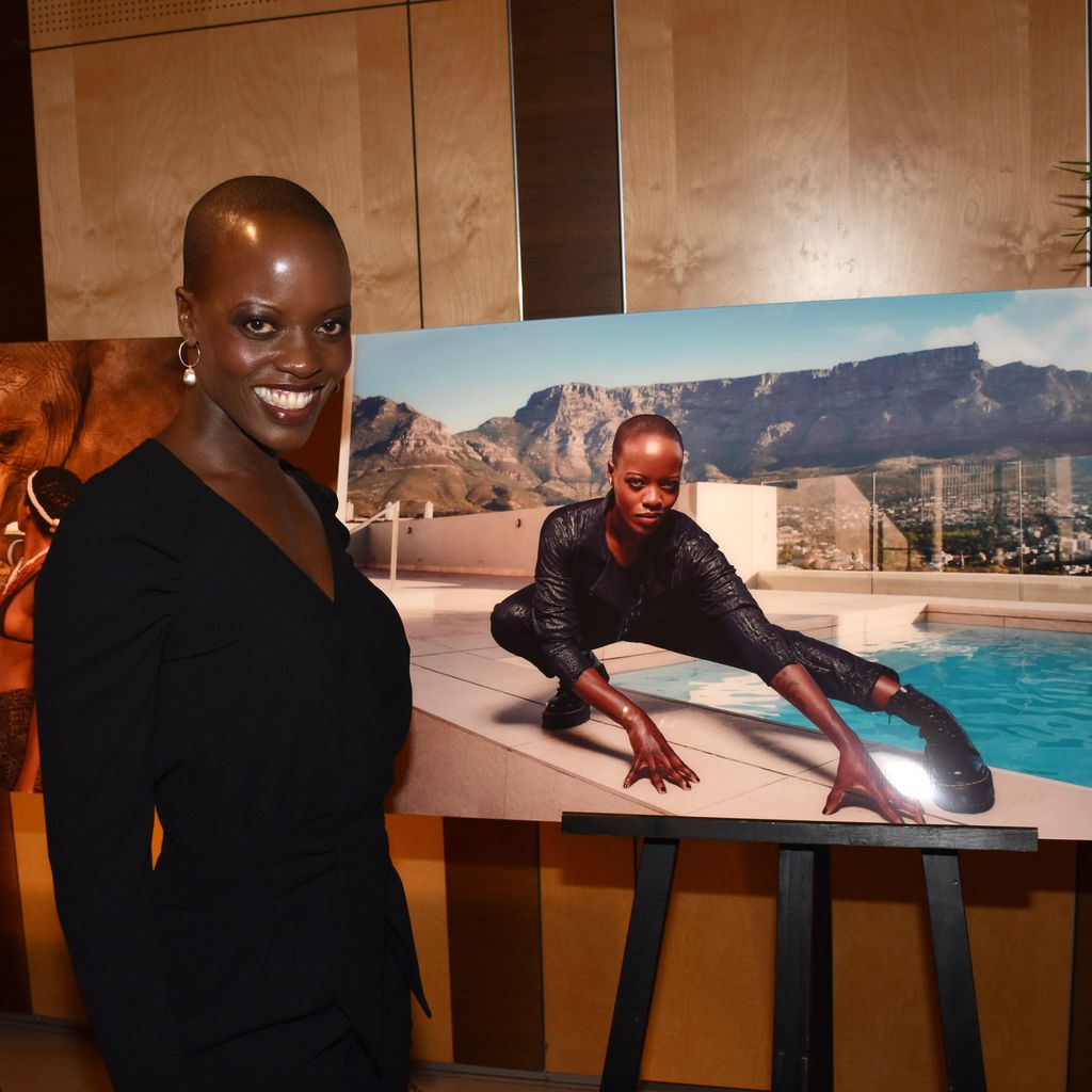Florence Kasumba bei der Lambertz-Kalenderpräsentation in Berlin