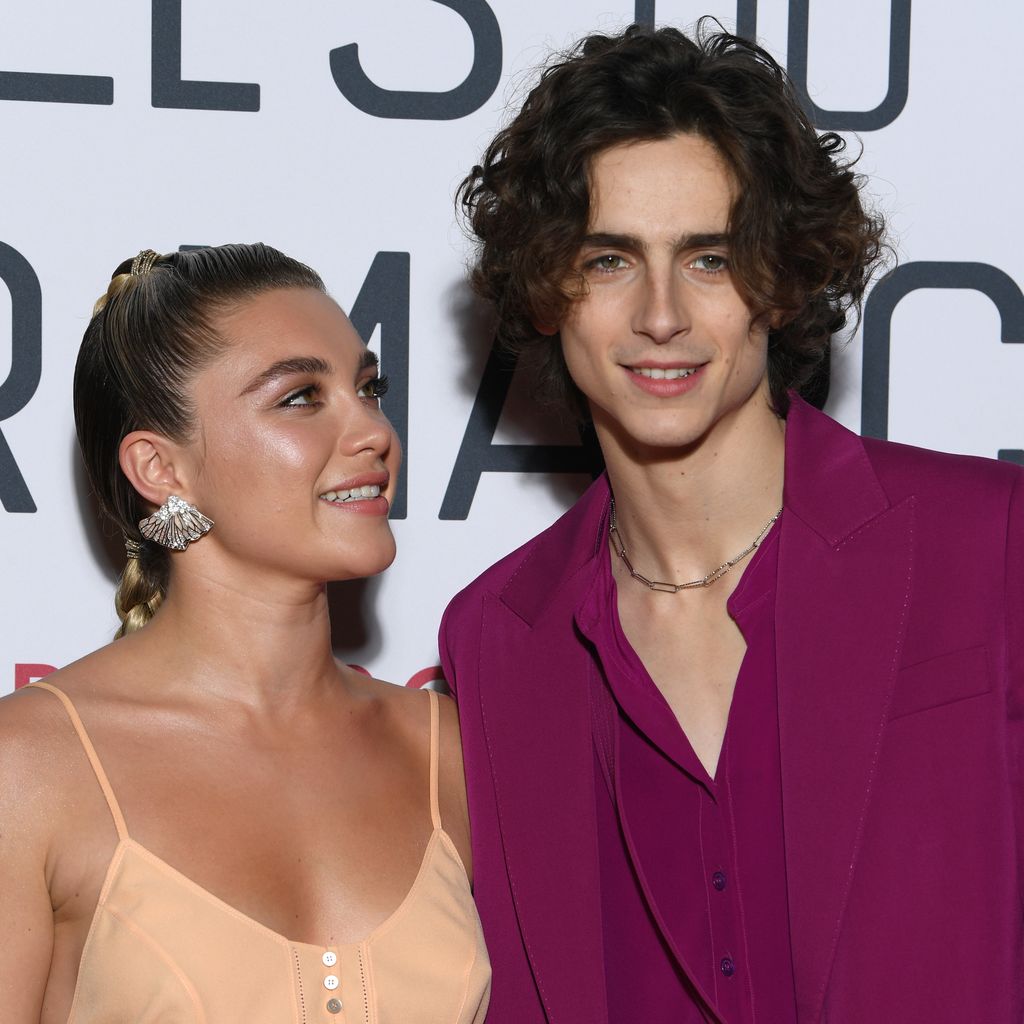 Florence Pugh and Timothée Chalamet, 2019