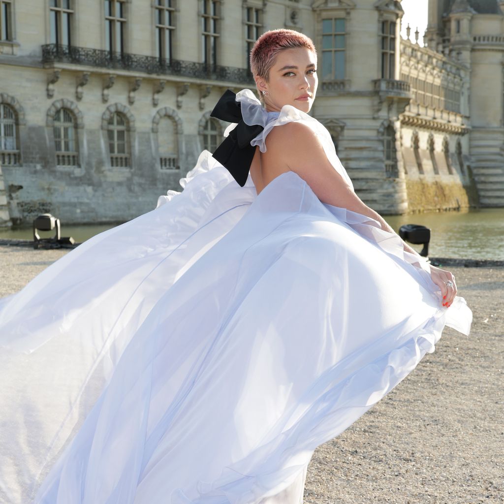 Florence Pugh in Paris im Juli 2023