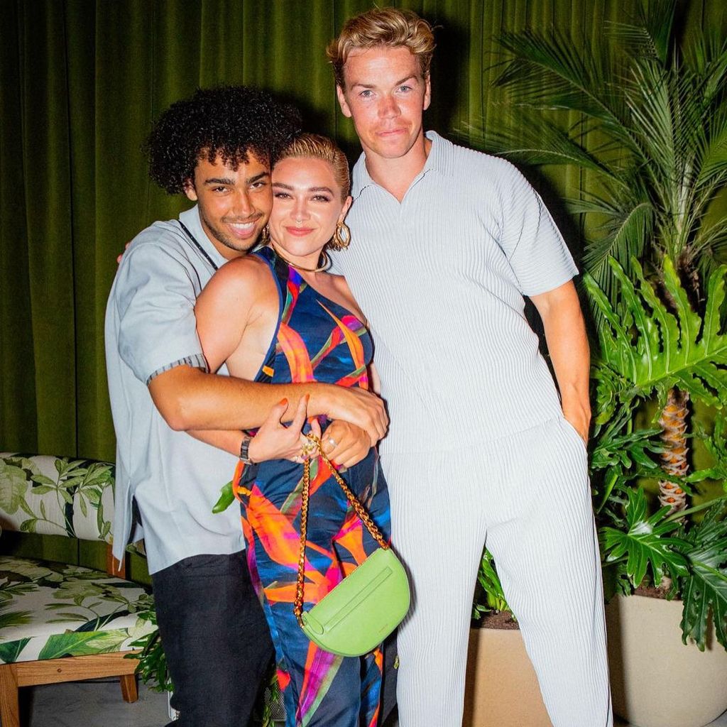 Florence Pugh, Archie Madekwe und Will Poulter im Mai 2022