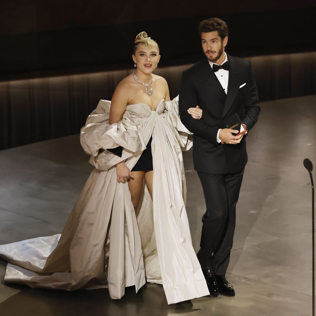 Florene Pugh mit Andrew Garfield bei den Oscars 2023