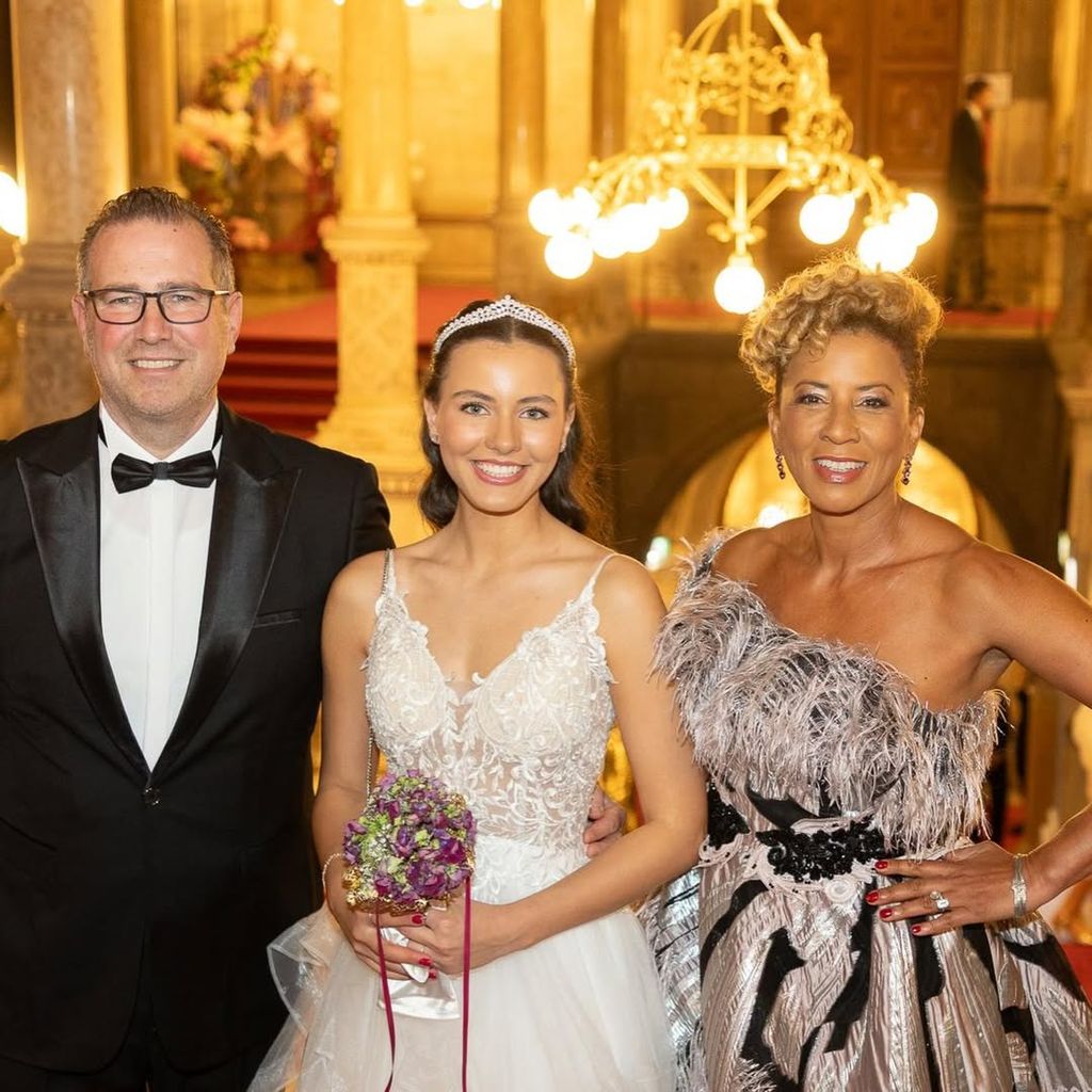 Florens Eblinger, Arabella Kiesbauer und die gemeinsame Tochter Nika