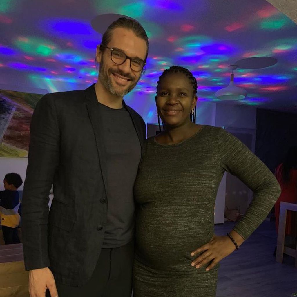 Florent Raimond und seine Freundin Kaone Mabina im Januar 2021