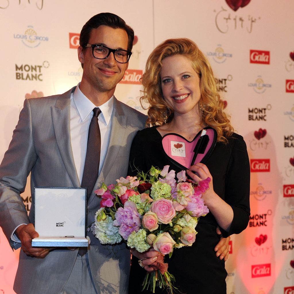 Florian David Fitz und Diana Amft im April 2010