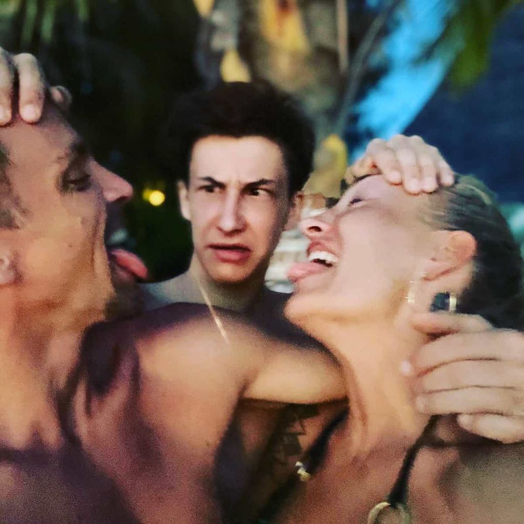 Florian Fischer, Tyler Terenzi und Sarah Connor, Februar 2020