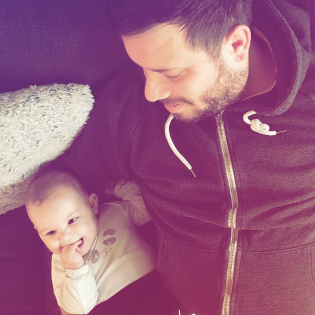 Florian Köster und Tochter Anastasia Sophie