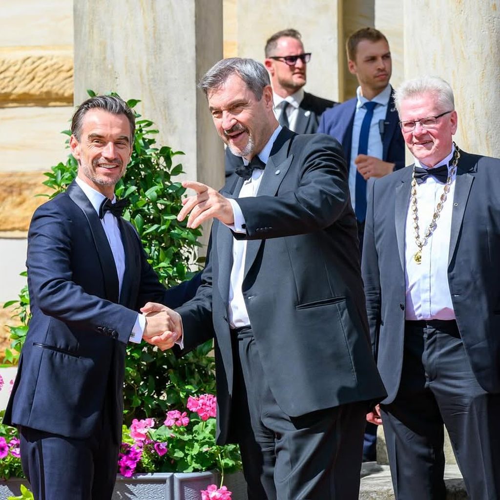Florian Silbereisen und Markus Söder, Juli 2025