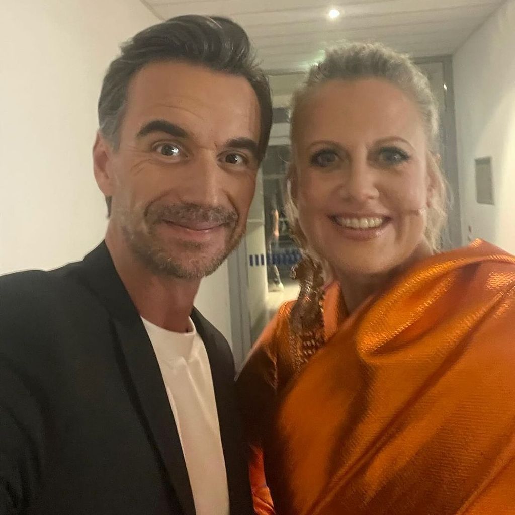 Florian Silbereisen und Barbara Schöneberger beim deutschen Vorentscheid für den ESC
