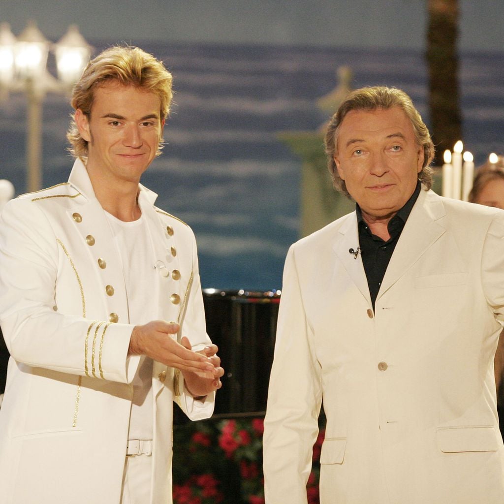 Florian Silbereisen und Karel Gott beim Sommerfest der Volksmusik, Juli 2006