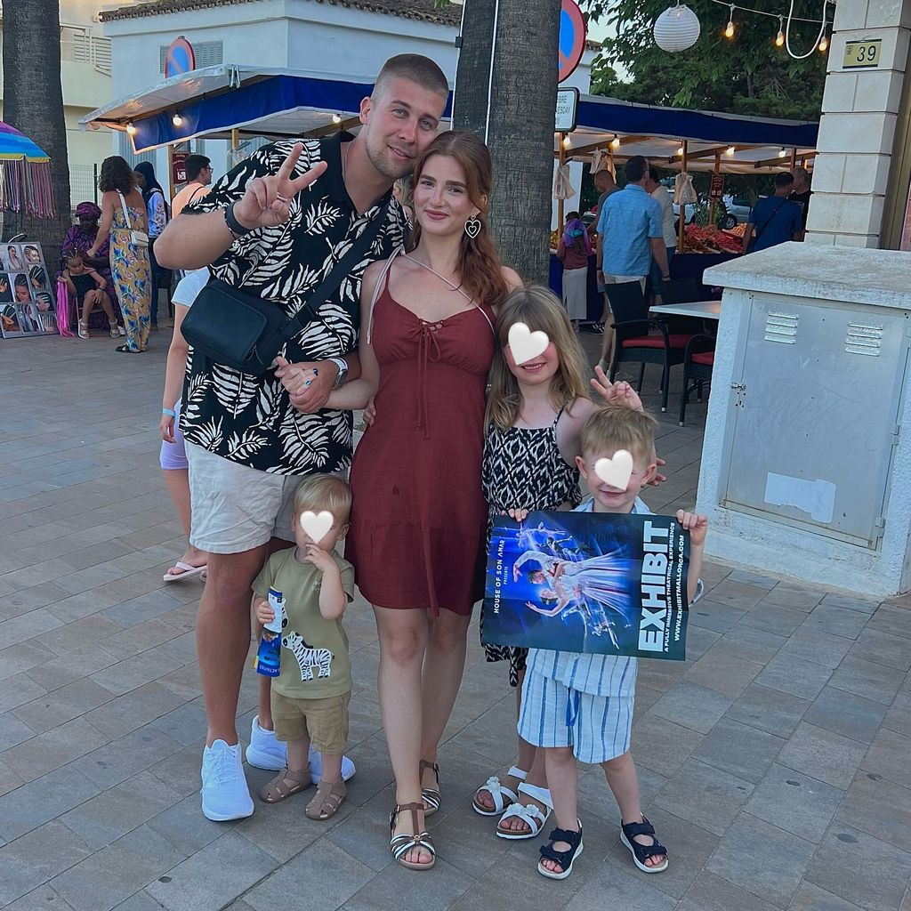 Florian Thiele, Julita und ihre drei Kinder