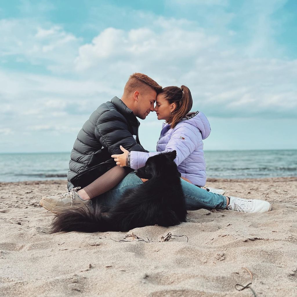 Florian Thiele und Julita im April 2022
