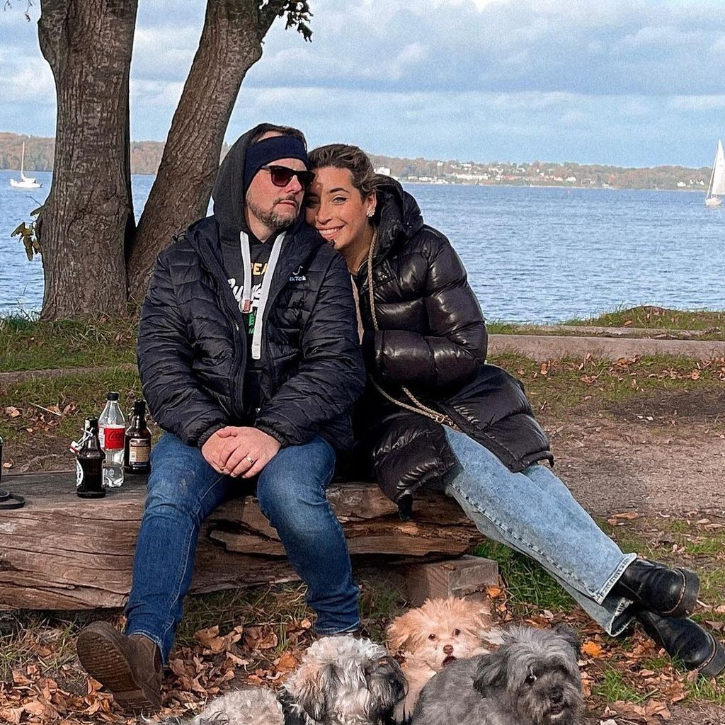 Florian und Jolina Mennen im Oktober 2021