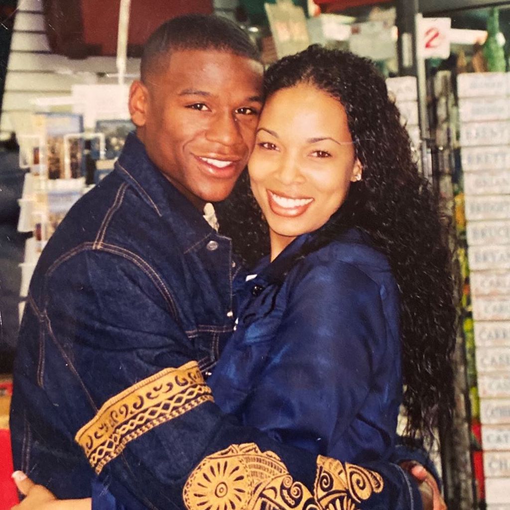 Floyd Mayweather mit Josie Harris