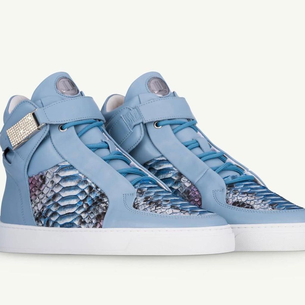 Floyd Mayweathers Diamantenschuhe aus echtem Schlangenleder