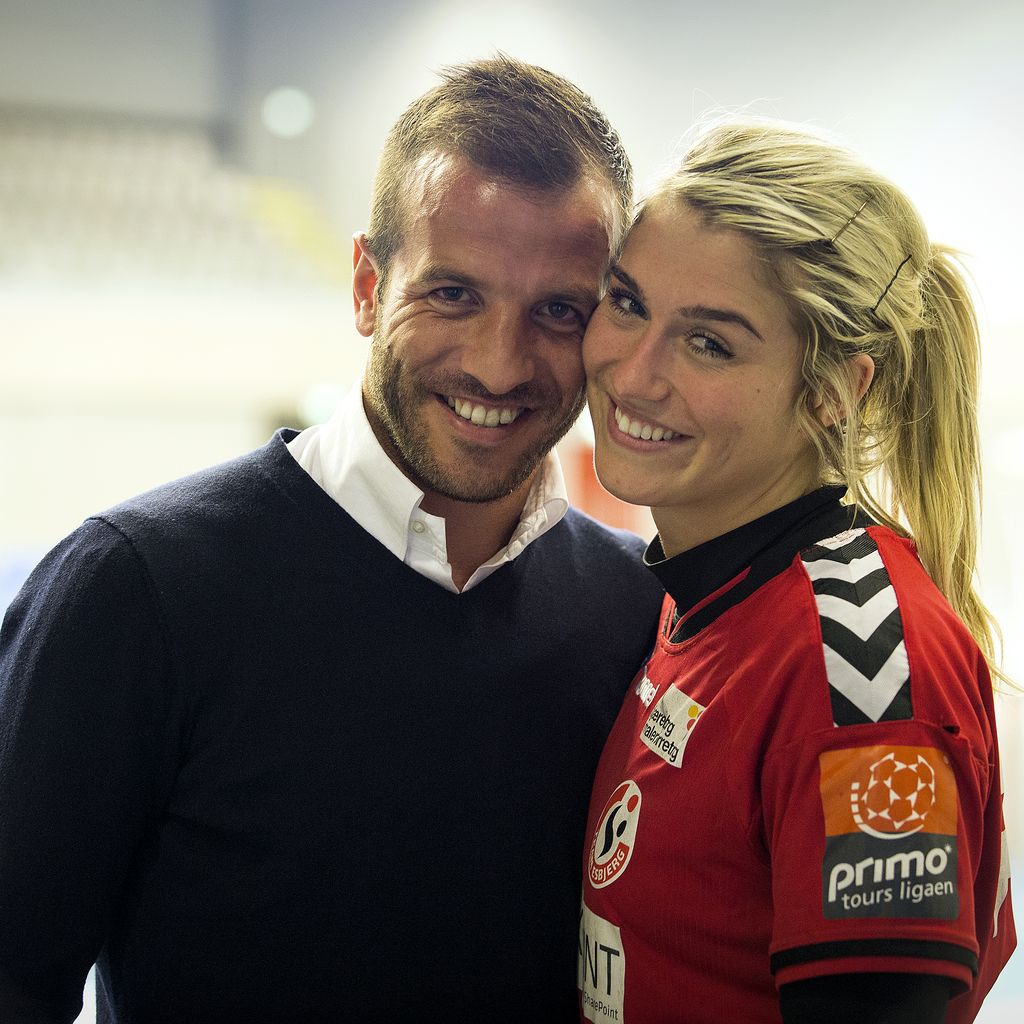 Rafael van der Vaart und Handballerin Estavana Polman