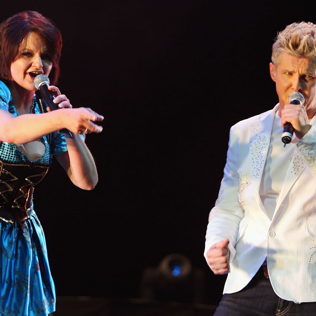 Fräulein Menke und Markus bei einem Auftritt 2009 in Dresden